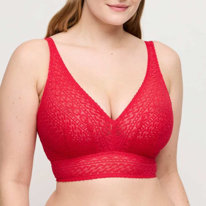BRALETTE ΧΩΡΙΣ ΜΠΑΝΕΛΑ TRUE RED MONTARA PRIMA DONNA 
